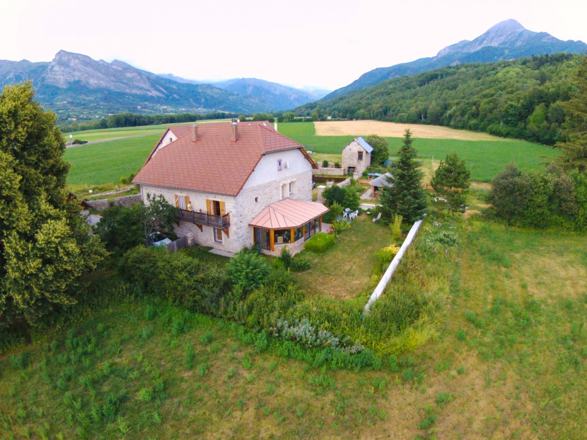 balcon du gîte La Chapelle