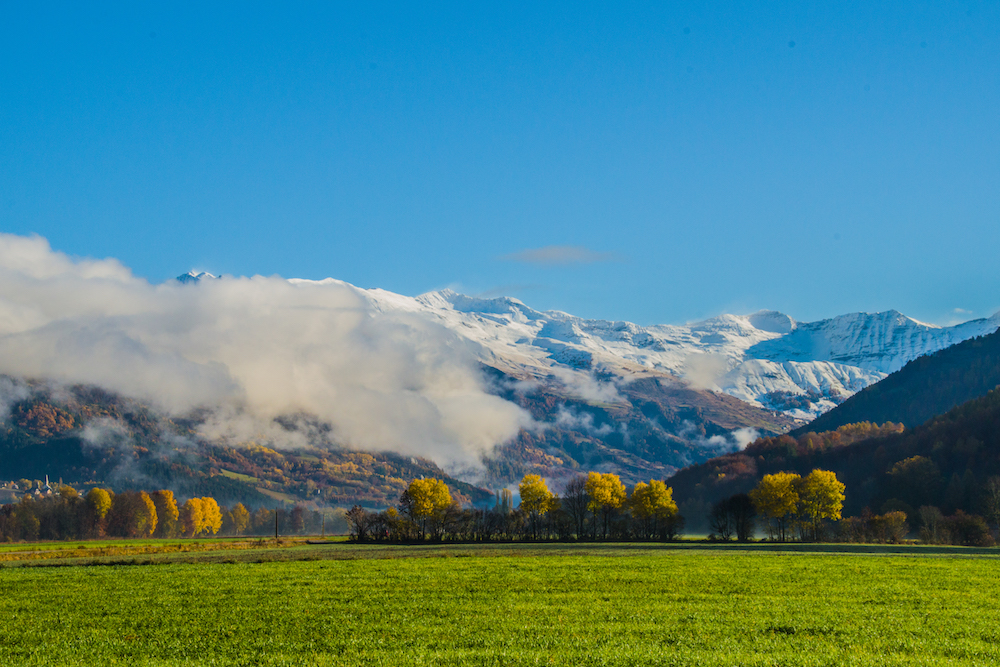 Vue sur la Vallée du haut Champsaur