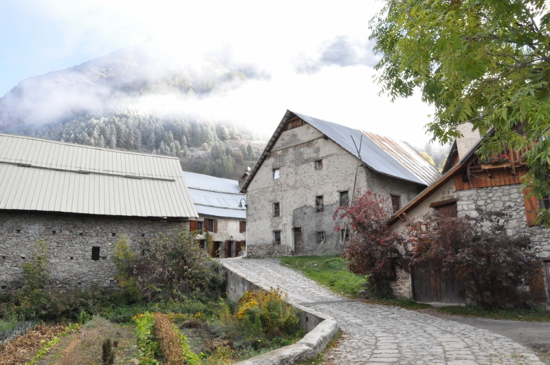 L'entrée du village 