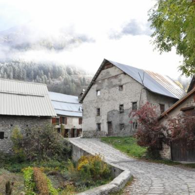 L'entrée du village 