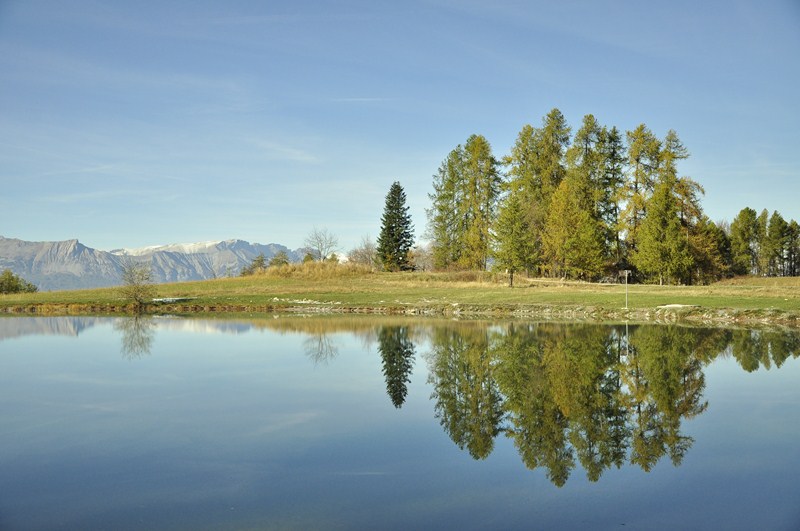 miroir du lac de Libouze