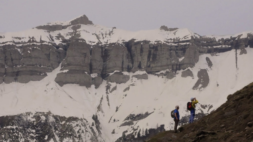 Falaises  face au refuge