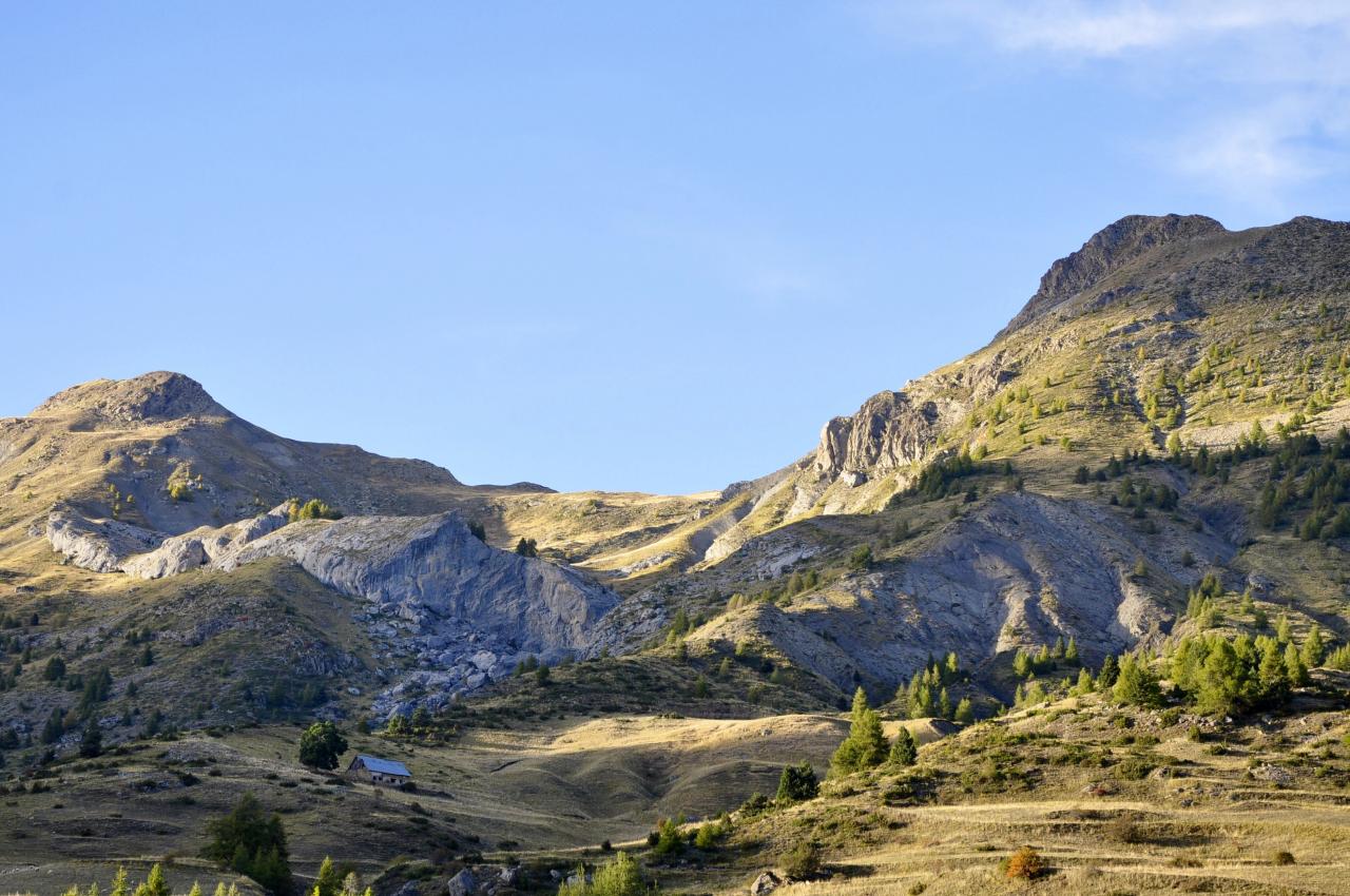 Falaise écroulée