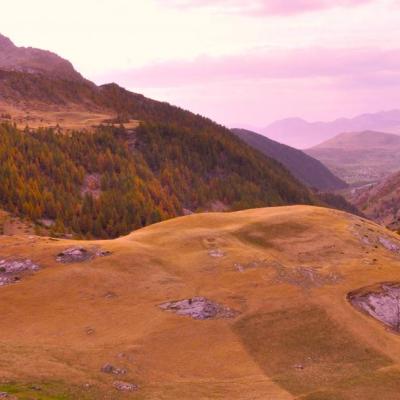 Plateau dans la vallée de Rouanne