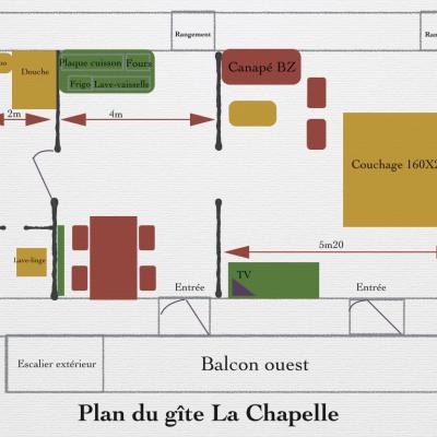 Plan de La Chapelle